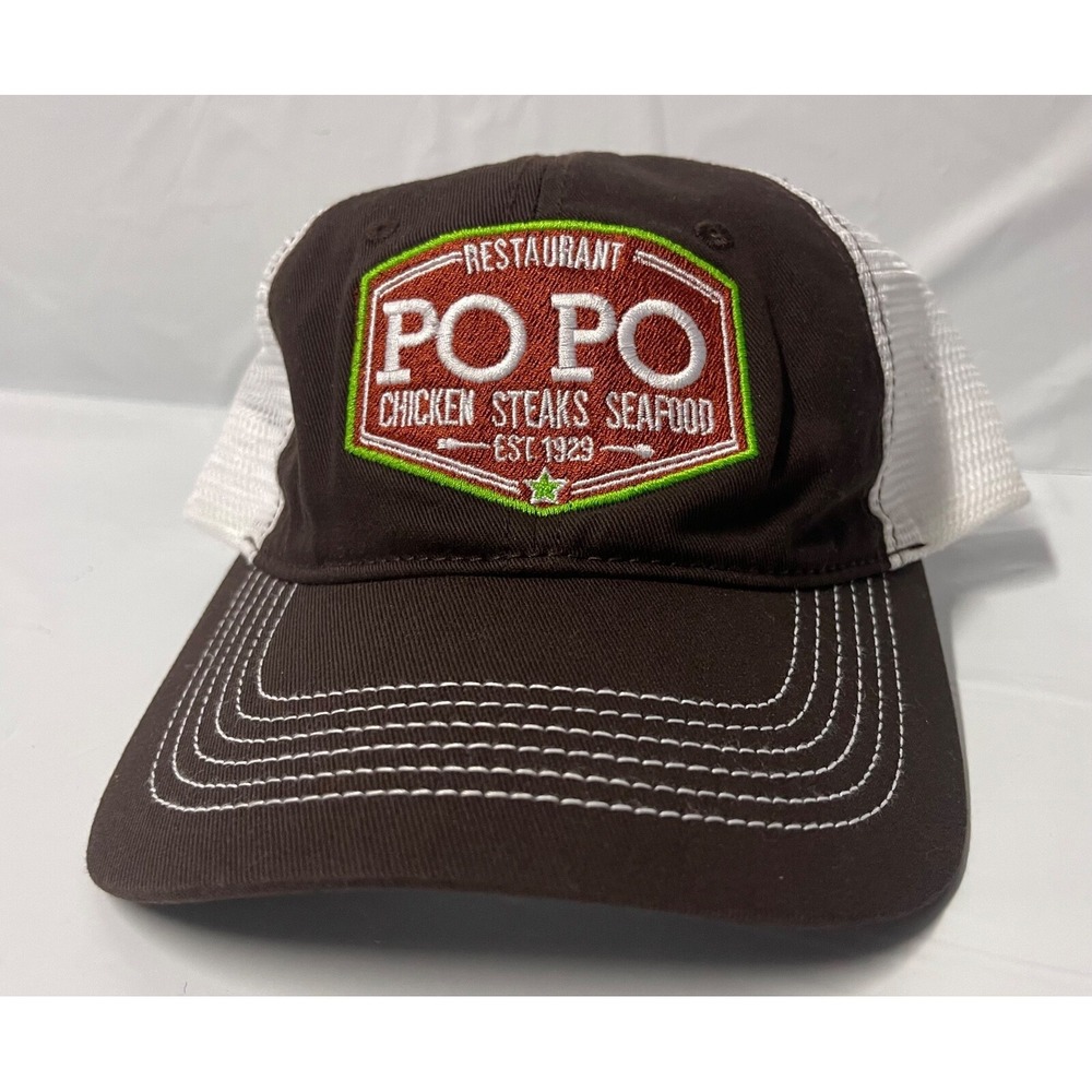PO PO FAMILY RESTAURANT CAP BASEBALL CAP